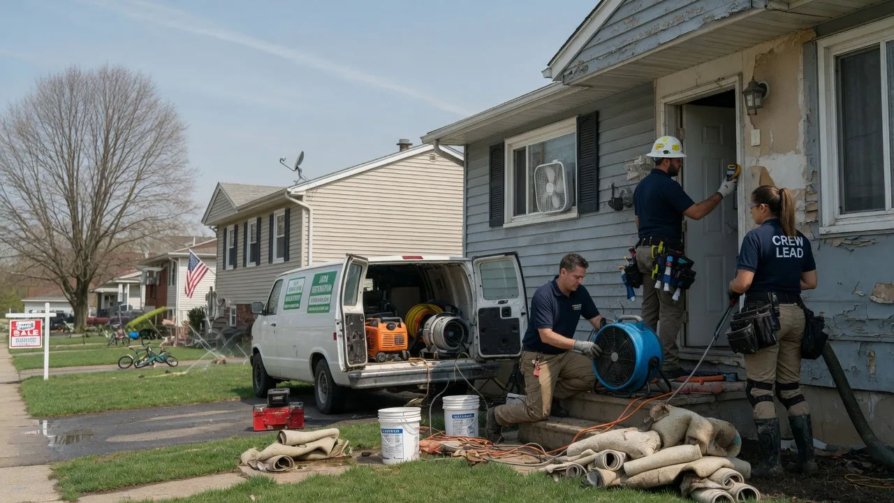 Flood Cleanup in Fort Leavenworth, KS near me