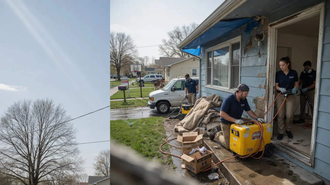 Basement Flood Cleanup in Fort Leavenworth, KS near me